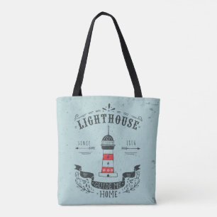 Leuchtturm Führe Mich Nach Hause Poster Tasche