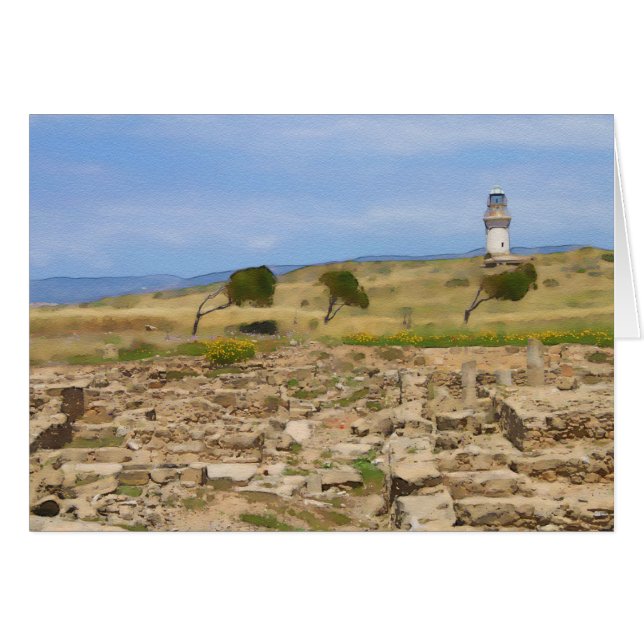 Leuchtturm für Wasserfarben (Vorderseite (Horizontal))