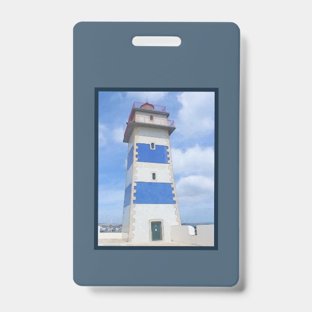 Leuchtturm für Wasserfarben Ausweis (Vorderseite)