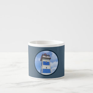 Leuchtturm für Wasserfarben Espressotasse