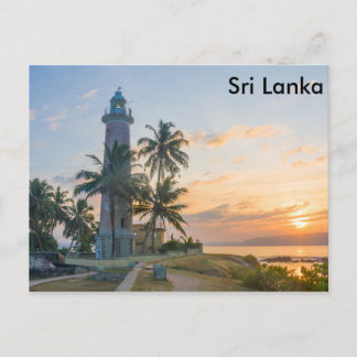 Leuchtturm, Galle, Sri Lanka Postkarte