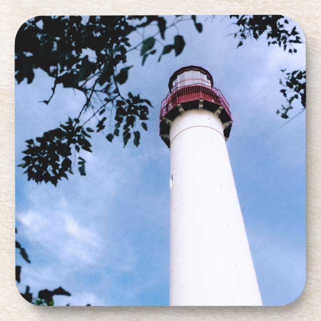 Leuchtturm Getränkeuntersetzer (Vorderseite)