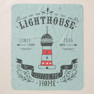 Leuchtturm Guide Me Home Poster Sherpadecke