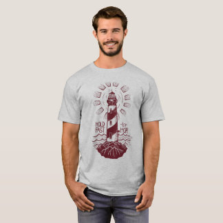 Leuchtturm Halte Fest An Der Hoffnung Positiv T-Shirt