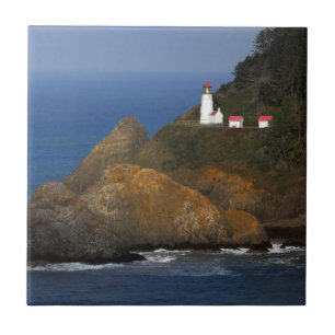 Leuchtturm Heceta Head, Cape Creek, Oregon, USA Fliese