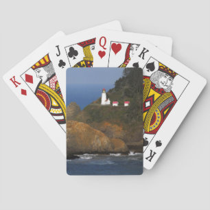 Leuchtturm Heceta Head, Cape Creek, Oregon, USA Spielkarten