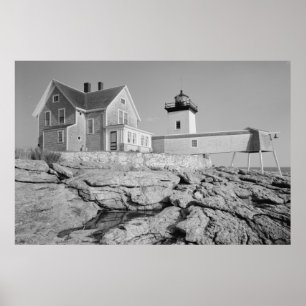 Leuchtturm Hendricks Head Light Station Poster