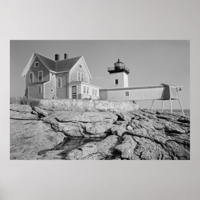 Leuchtturm Hendricks Head Light Station Poster (Vorne)