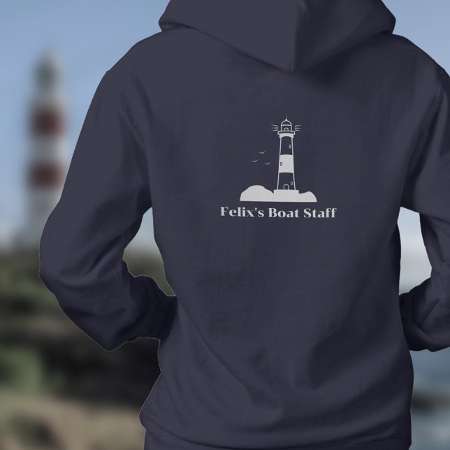 Leuchtturm Hoodie (Lighthouse Hoodie - Back)