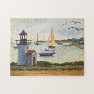 Leuchtturm im Nantucket Puzzle