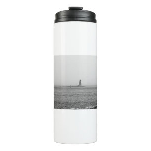 Leuchtturm in der Ferne Thermosbecher