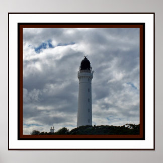 Leuchtturm in Lossiemouth, Schottland Poster