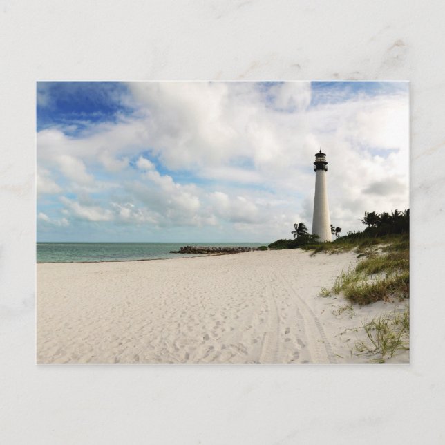 Leuchtturm in Miami - Postkarte (Vorderseite)