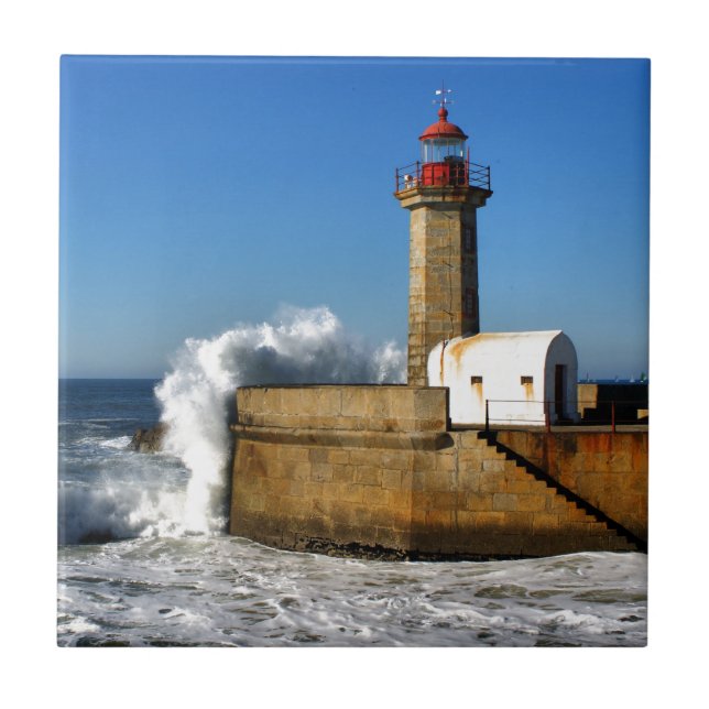 Leuchtturm in Porto Fliese (Vorderseite)