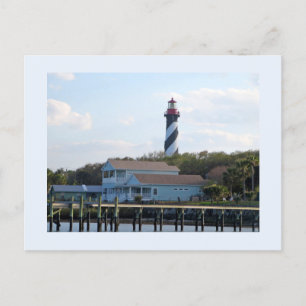 Leuchtturm in St. Augustine 2 Postkarte
