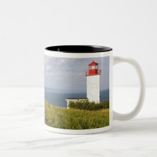 Leuchtturm in St. Martins, New Brunswick, Zweifarbige Tasse