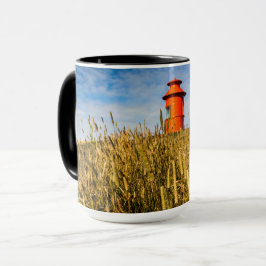 Leuchtturm in Stykisholmur, Island Tasse