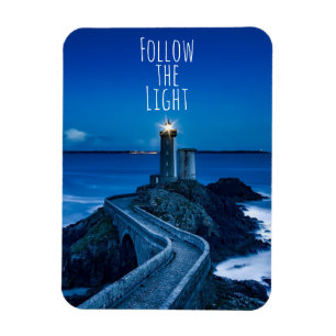 Leuchtturm in Twilight Magnet