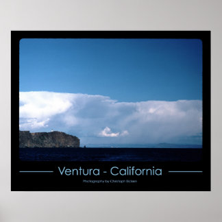 Leuchtturm in Ventura, Kalifornien Poster