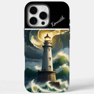 Leuchtturm inmitten des Sturms iPhone 16 Pro Max Hülle