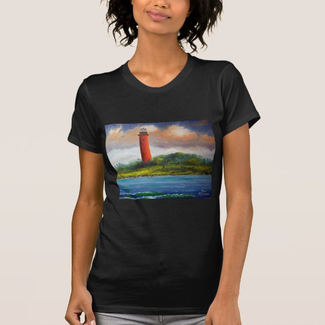 Leuchtturm Jupiters Florida T-Shirt (Vorderseite)