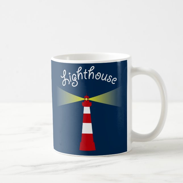 Leuchtturm Kaffeetasse (Rechts)