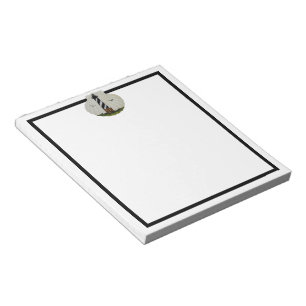 Leuchtturm-Kamm-Muschel-Muschel Notizblock