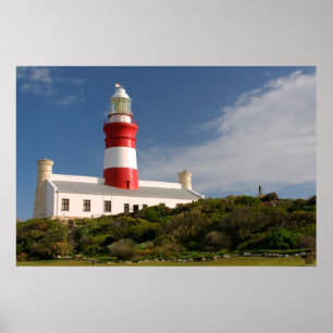 Leuchtturm Kap Agulhas, Westkap 3 Poster