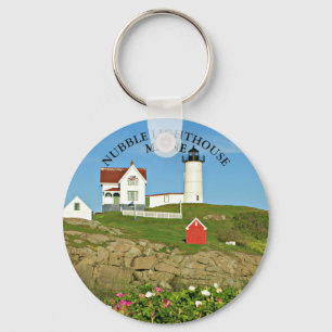 Leuchtturm, Kap Neddick Maine Schlüsselanhänger