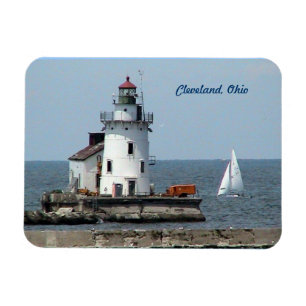 Leuchtturm-Kühlschrankmagnet Clevelands Ohio Magnet