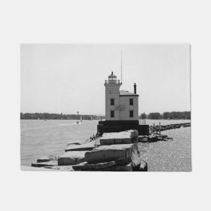 Leuchtturm Lake Erie Fußmatte