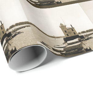 Leuchtturm Lake Erie Geschenkpapier