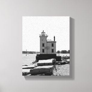 Leuchtturm Lake Erie Leinwanddruck