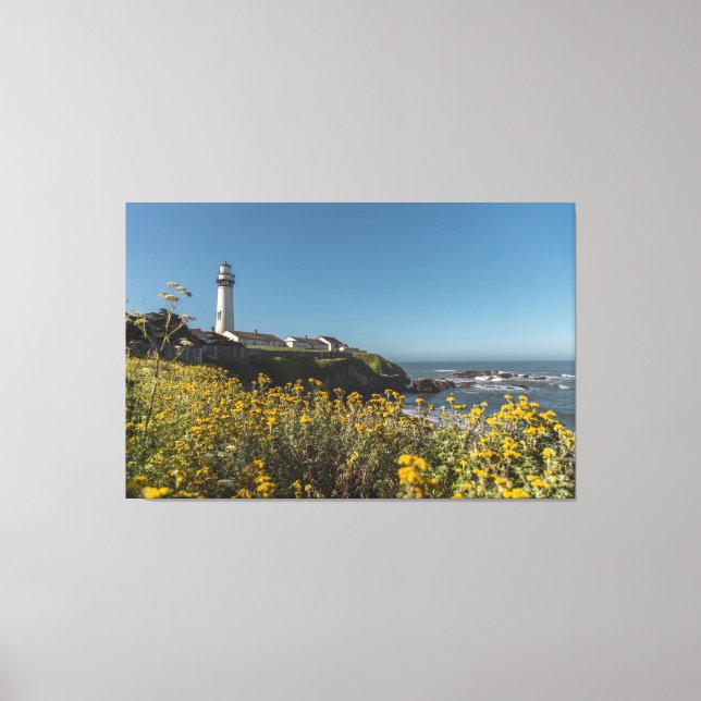 Leuchtturm Leinwanddruck (Vorderseite)