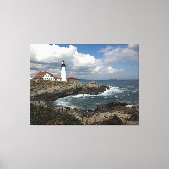 Leuchtturm Leinwanddruck (Vorderseite)