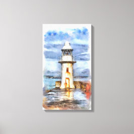 Leuchtturm Leinwanddruck