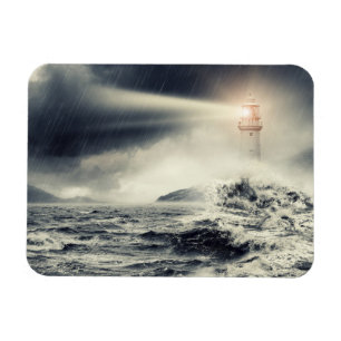 Leuchtturm-Leuchtfeuer Magnet