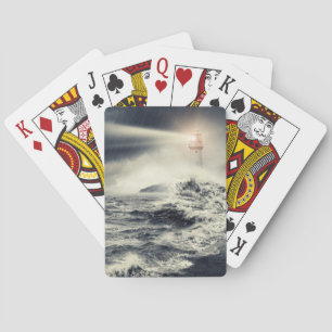 Leuchtturm-Leuchtfeuer Spielkarten