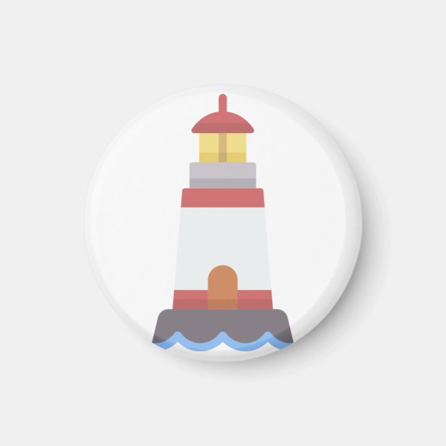 Leuchtturm Magnet (Vorne)