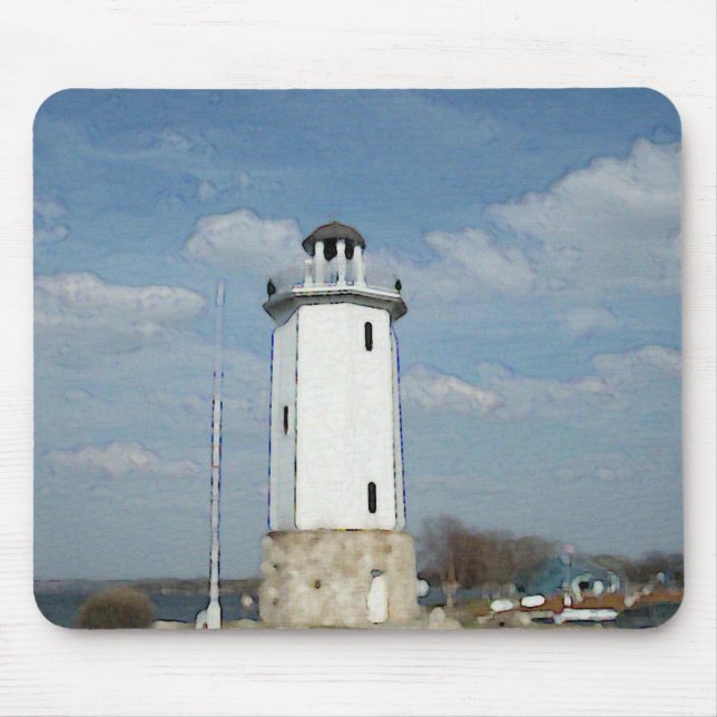 Leuchtturm Mousepad (Vorne)