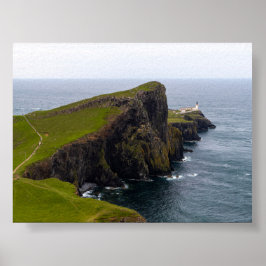 Leuchtturm Neist point Poster