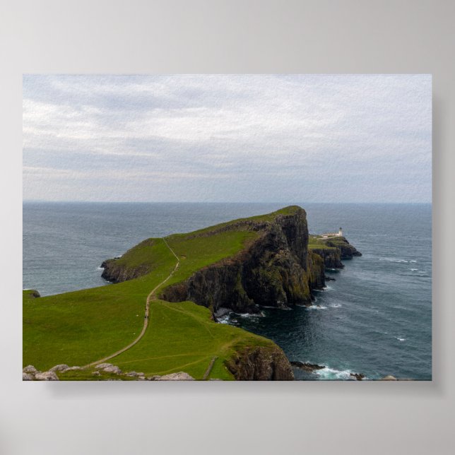 Leuchtturm Neist Point Poster (Vorne)