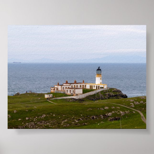Leuchtturm Neist Point Poster (Vorne)