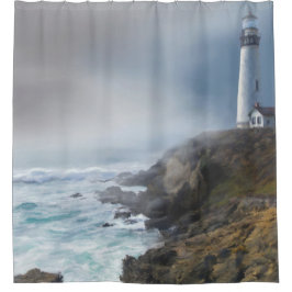 Leuchtturm Ocean Sea View 286 Duschvorhang