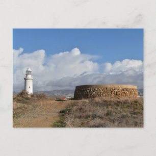 Leuchtturm Paphos, Zypern Postkarte