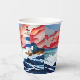 Leuchtturm Pappbecher