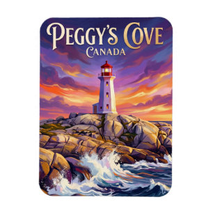 Leuchtturm Peggy’s Cove Kanada Magnet