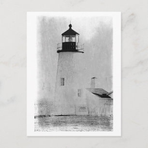 Leuchtturm Pemaquid Point in Maine Postkarte