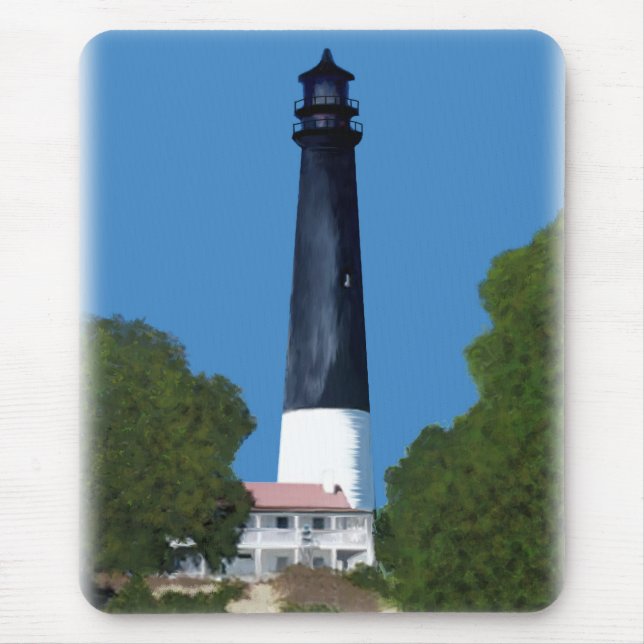 Leuchtturm Pensacola Mousepad (Vorne)