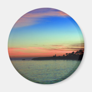 Leuchtturm Point, Santa Cruz, CA Magnet